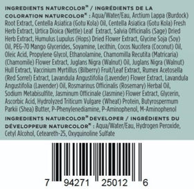 Naturcolor Pomegranate Chestnut 4M packaging details