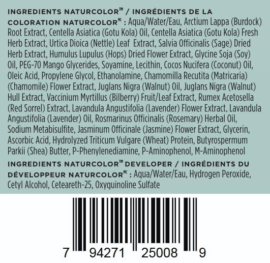 Naturcolor Turmeric Blonde Hair Dye application process