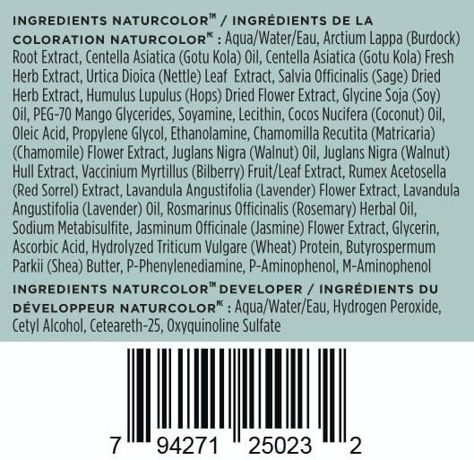 Naturcolor Yarrow Blonde Hair Dye 4 Fl Oz application scene