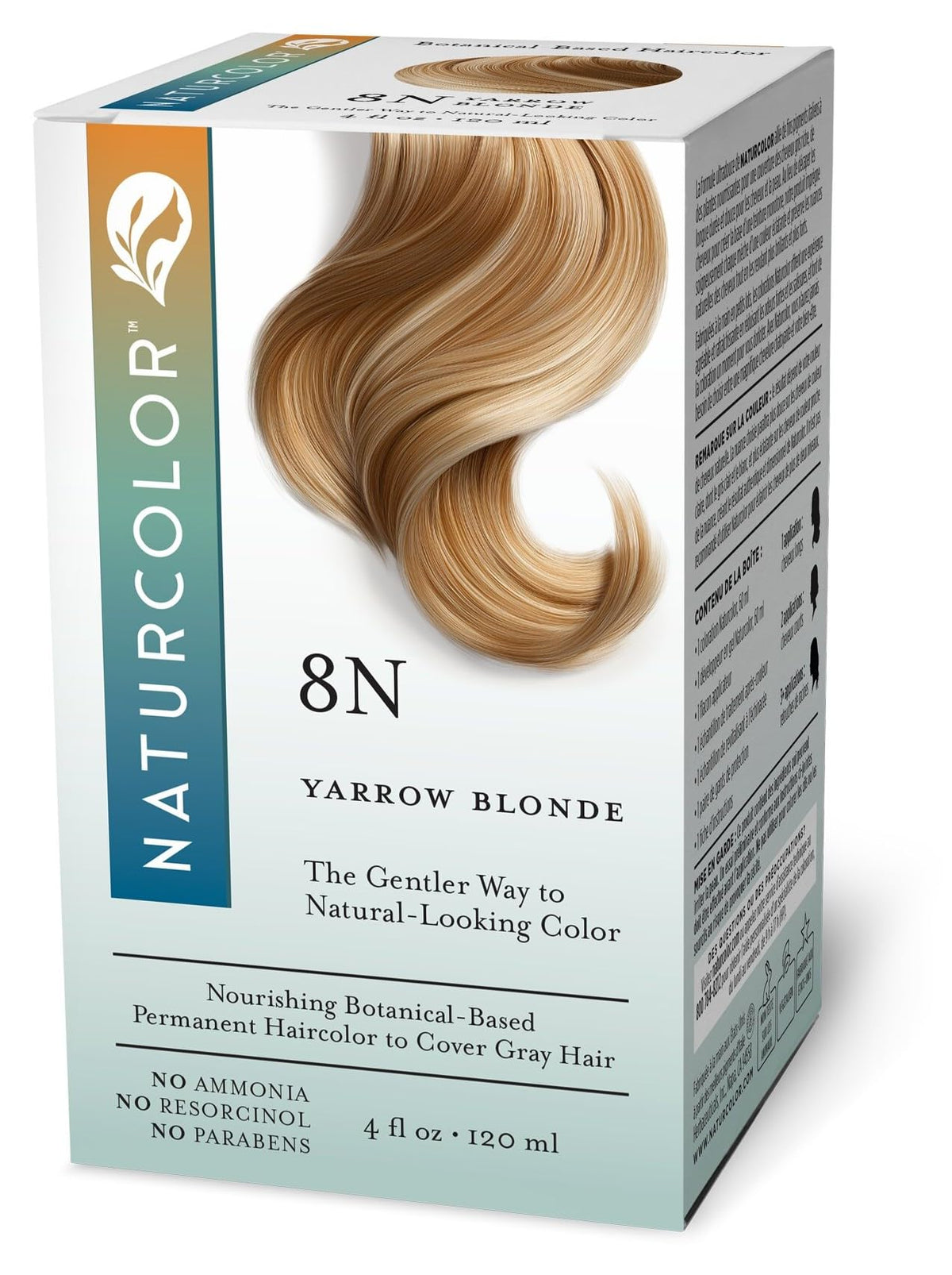 Naturcolor Yarrow Blonde Hair Dye 4 Fl Oz front view
