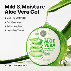 Nature Republic Aloe Vera Gel texture close-up