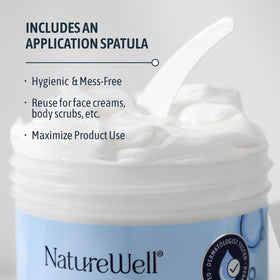 NATURE WELL Retinol cream 16 oz jar with scoop