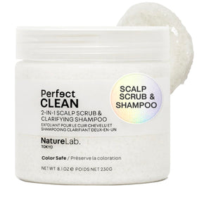 NATURELAB. TOKYO Perfect Clean Scalp Scrub & Clarifying Shampoo front view