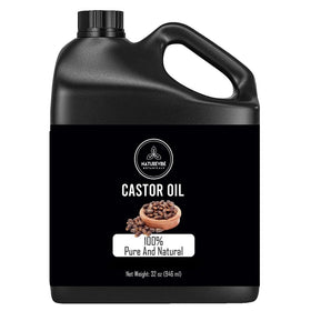 Naturevibe Botanicals Castor Oil 32 oz front view