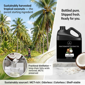 Naturevibe Botanicals Fractionated Coconut Oil in a skincare routine