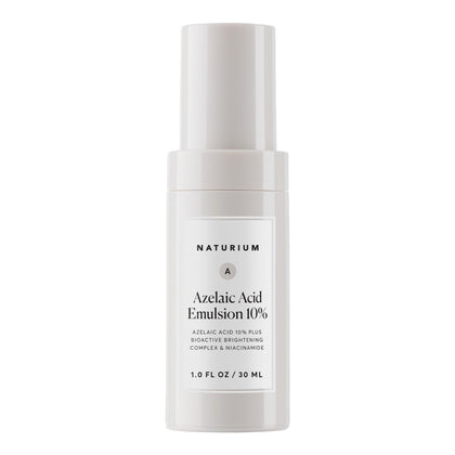 Naturium Azelaic Acid Emulsion 10% front view with packaging