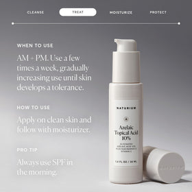Naturium Azelaic Acid Serum side view showing bottle design