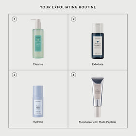 Naturium BHA Liquid Exfoliant 2% with other skincare products
