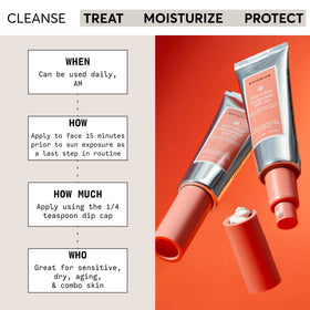 Naturium Dew-Glow Moisturizer SPF 50 dip cap feature