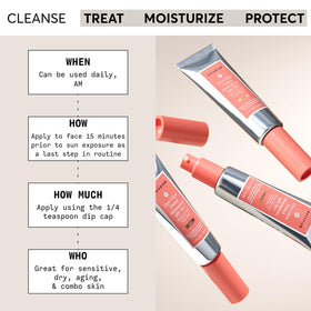 Naturium Dew-Glow Tinted Moisturizer SPF 50+ with dip cap