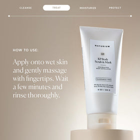 Naturium KP Body Scrub & Mask ingredients list