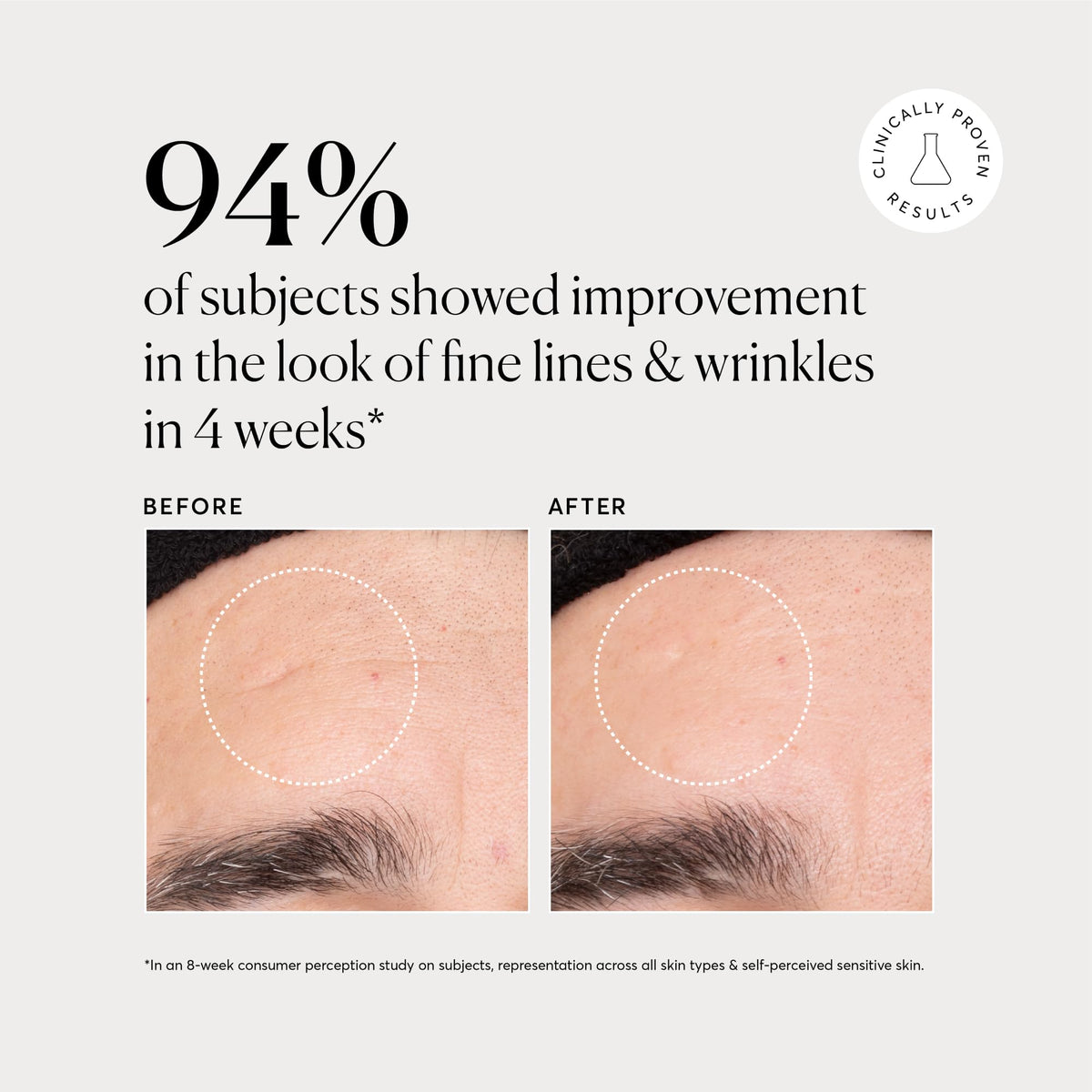 Naturium Multi-Peptide Advanced Serum application on clean skin
