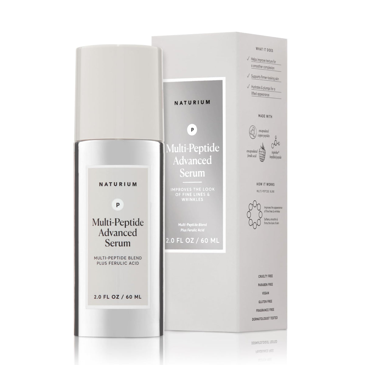 Naturium Multi-Peptide Advanced Serum Jumbo 2 oz front view