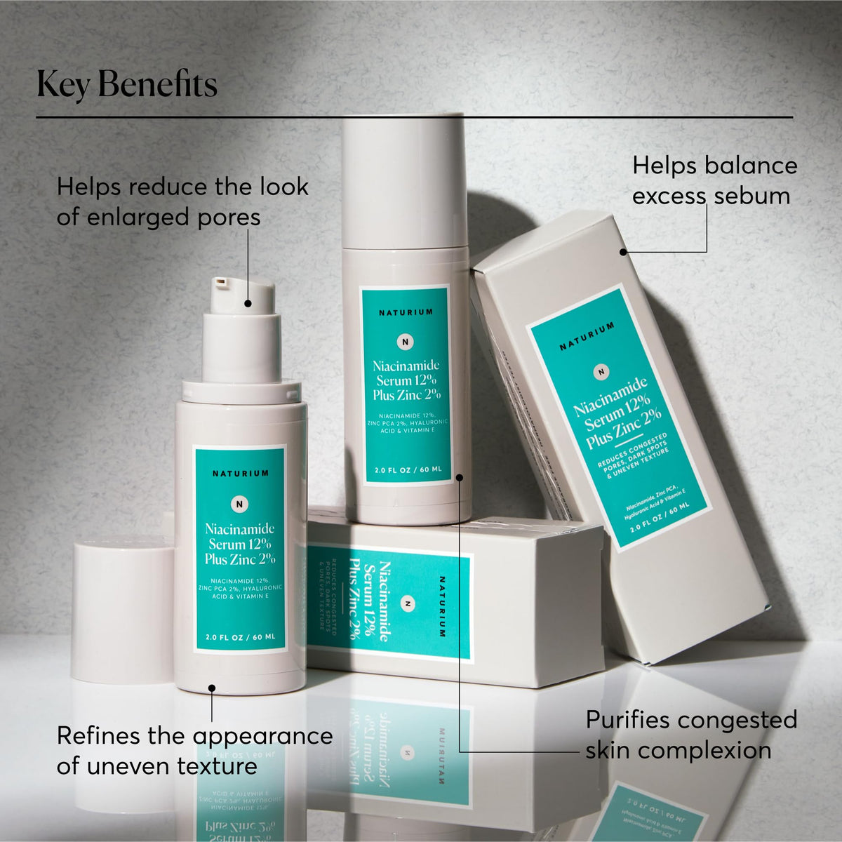 Naturium Niacinamide Face Serum 12% Plus Zinc 2% Jumbo texture close-up