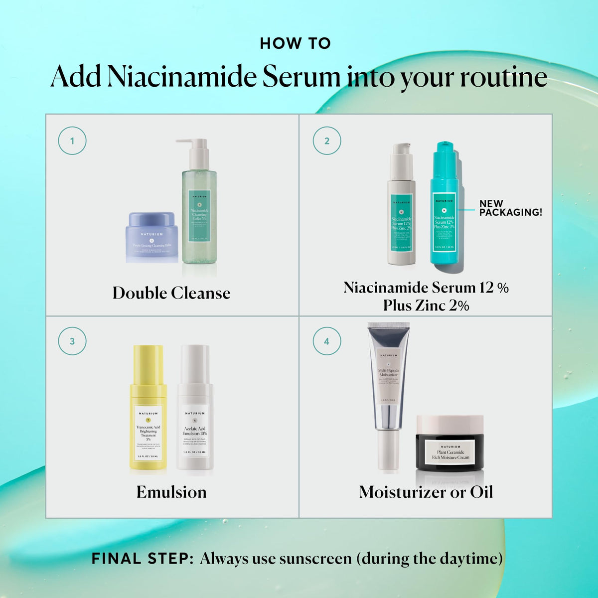 Naturium Niacinamide Serum 12% Plus Zinc 2% side view