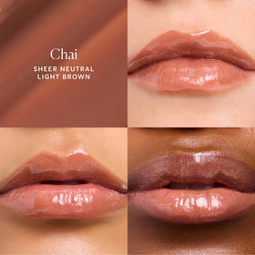 Naturium Phyto-Glow Lip Balm Chai close-up of texture