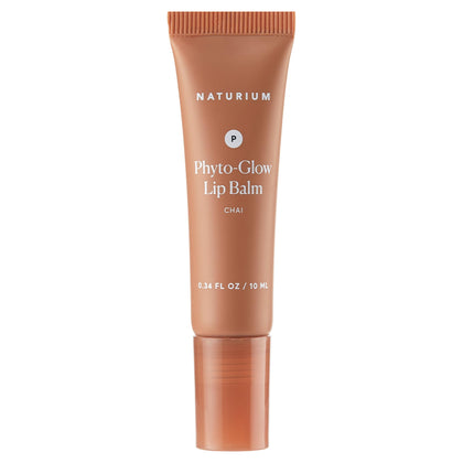 Naturium Phyto-Glow Lip Balm Chai front view
