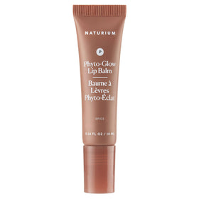 Naturium Phyto-Glow Lip Balm front view in Spice colour