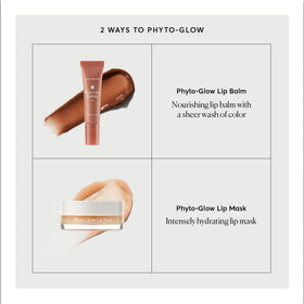 Naturium Phyto-Glow Lip Balm opened showing product inside