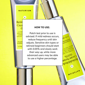Naturium Retinaldehyde Cream Serum 0.05% texture close-up
