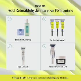 Naturium Retinaldehyde Cream Serum 0.05% with ingredients