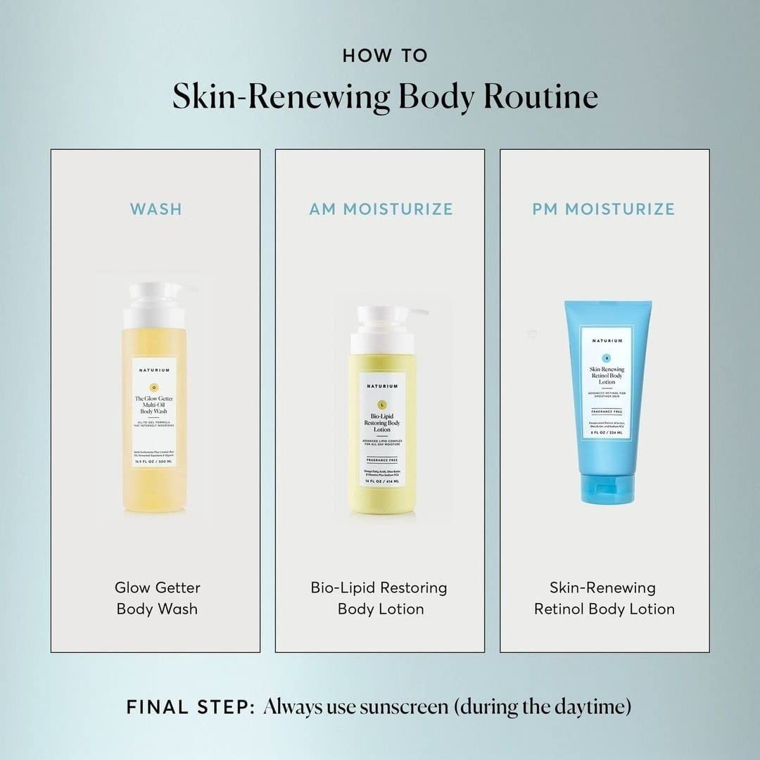 Naturium Skin-Renewing Retinol Body Lotion with shea butter
