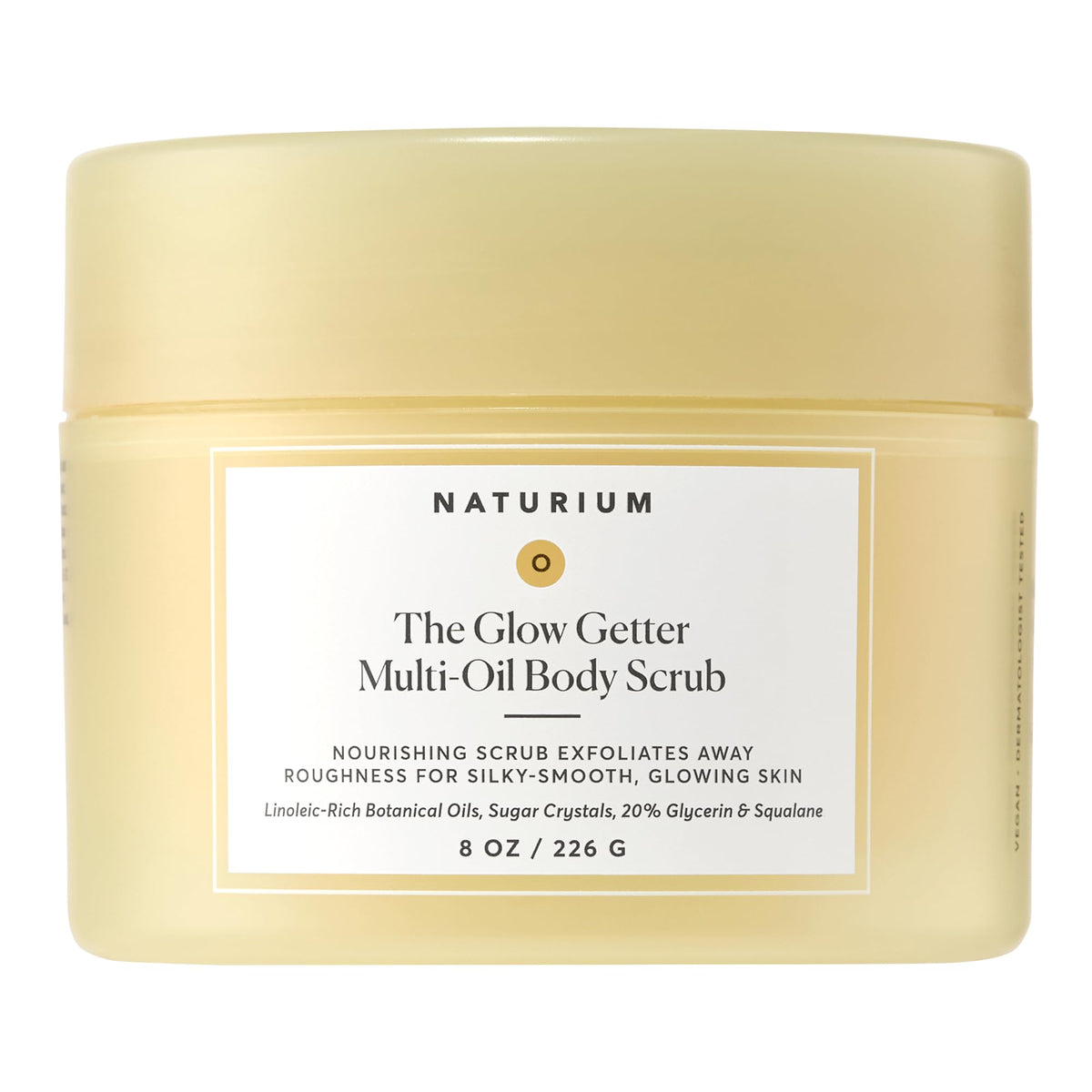 Naturium The Glow Getter Multi-Oil Body Scrub 8 fl oz front view