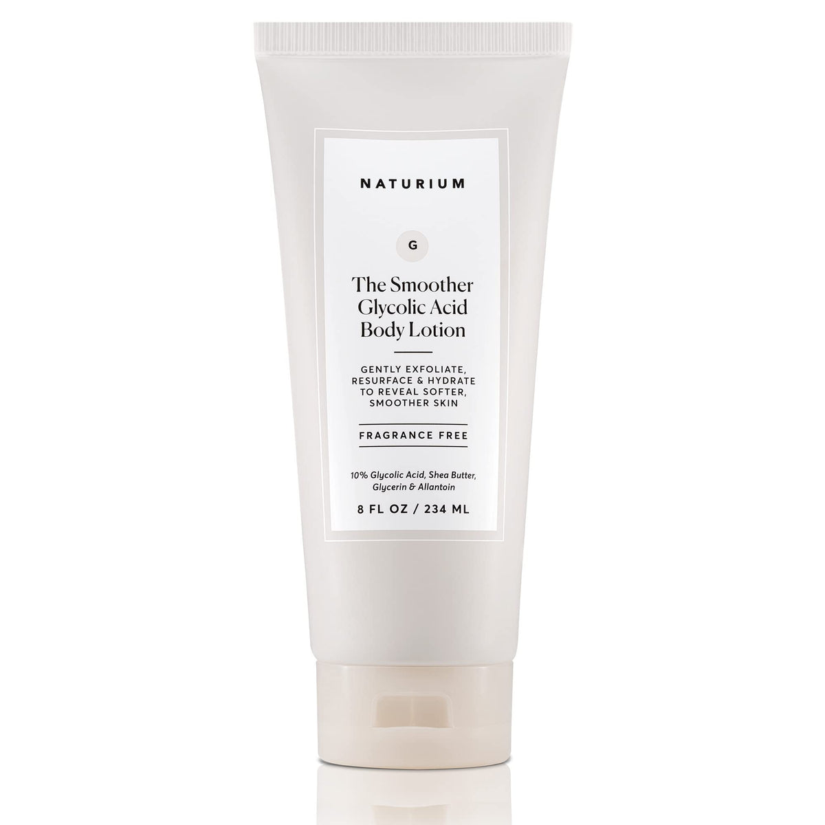 Naturium The Smoother Glycolic Acid Body Lotion 8 oz front view