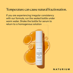 Naturium Tranexamic Acid Serum 5% back view with ingredients