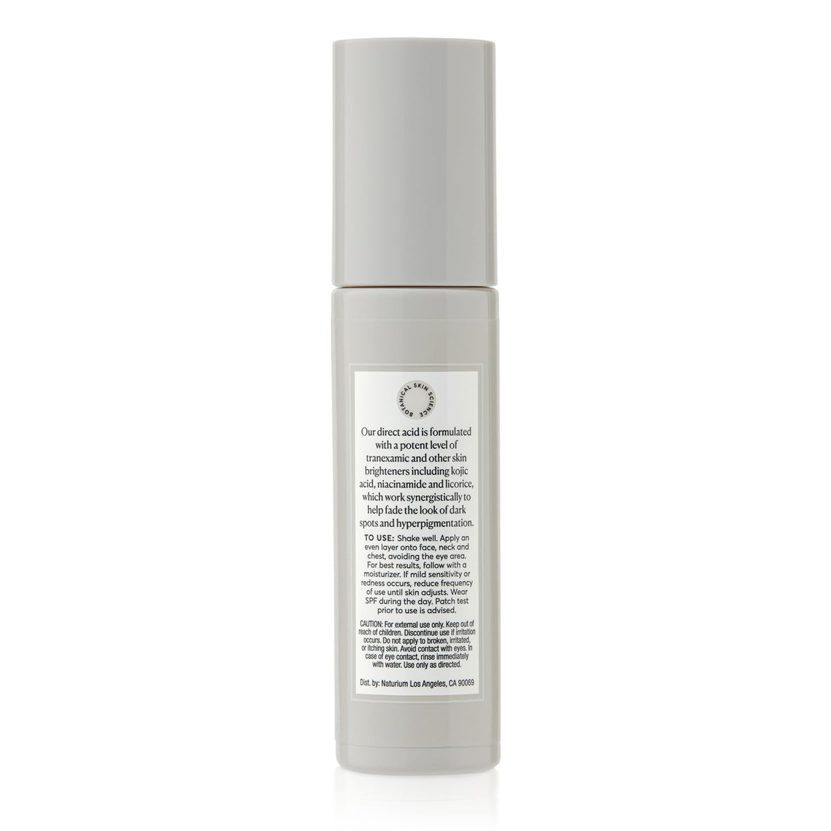 Naturium Tranexamic Acid Serum 5% showing texture on hand