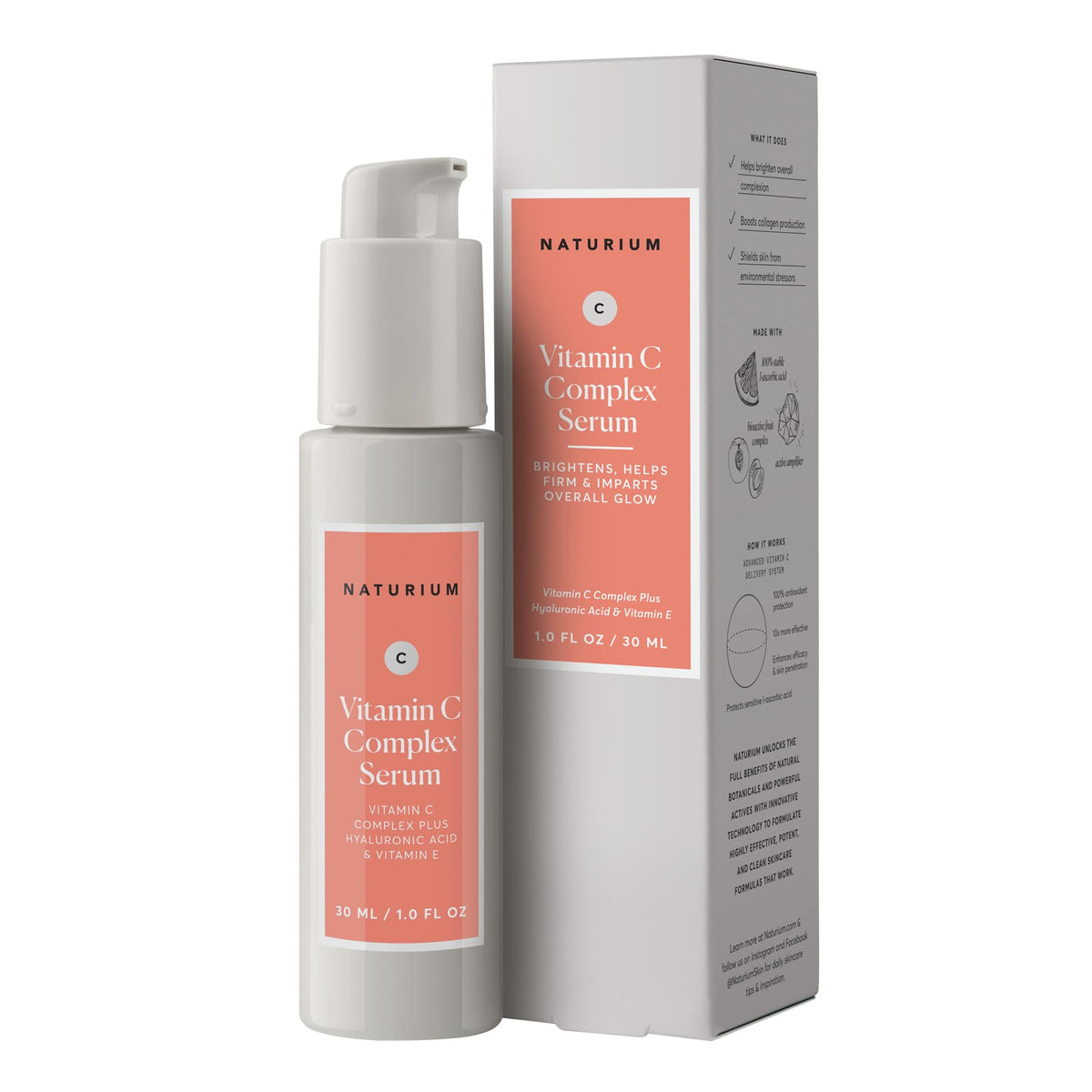 Naturium Vitamin C Complex Serum 30mL front view