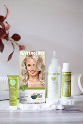 Naturtint 10A Light Ash Blonde Hair Colour application instructions