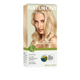 Naturtint 10N Light Dawn Blonde Permanent Hair Color front view