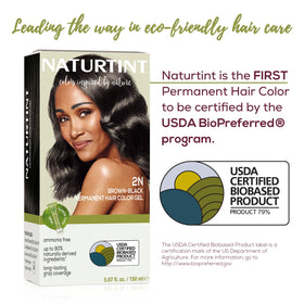Naturtint 2N Brown Black Hair Color ingredients details