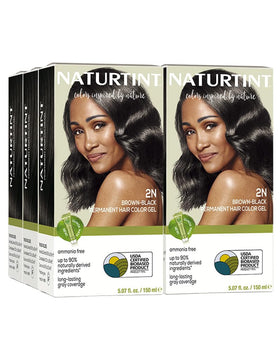 Naturtint 2N Brown Black Hair Color pack front view