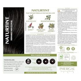 Naturtint 2N Brown Black Hair Color side view
