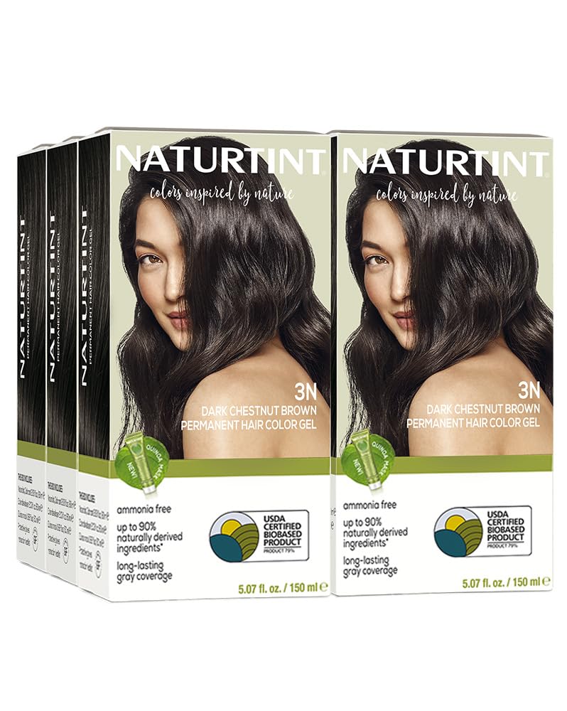 Naturtint 3N Dark Chestnut Brown Permanent Hair Color pack front view