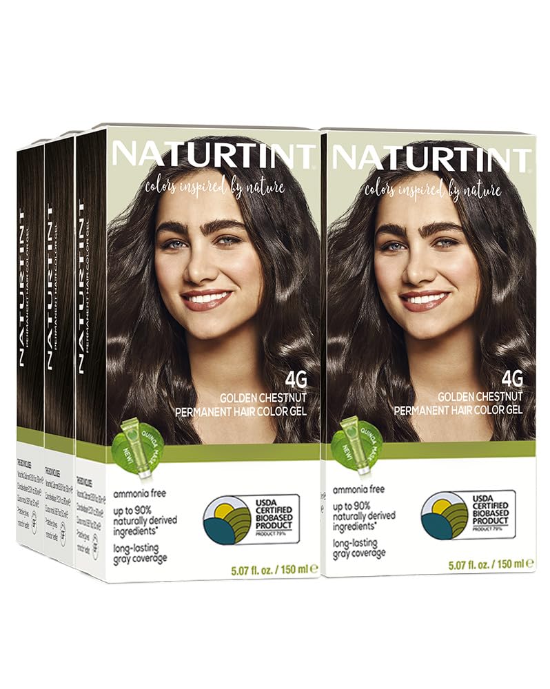 Naturtint 4G Golden Chestnut Permanent Hair Color pack front view