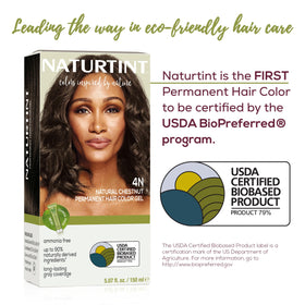 Naturtint 4N Natural Chestnut Hair Colour application process
