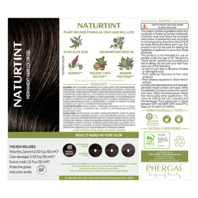 Naturtint 4N Natural Chestnut Hair Colour ingredients list