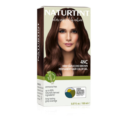 Naturtint 4NC Deep Cappuccino Hair Color packaging front view