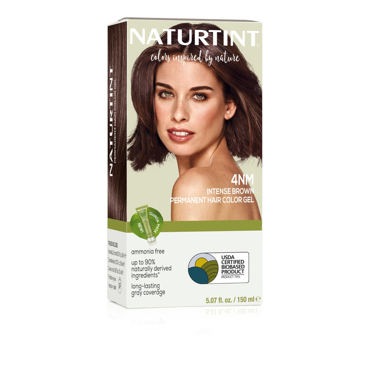 Naturtint 4NM Intense Brown Permanent Hair Color packaging front view