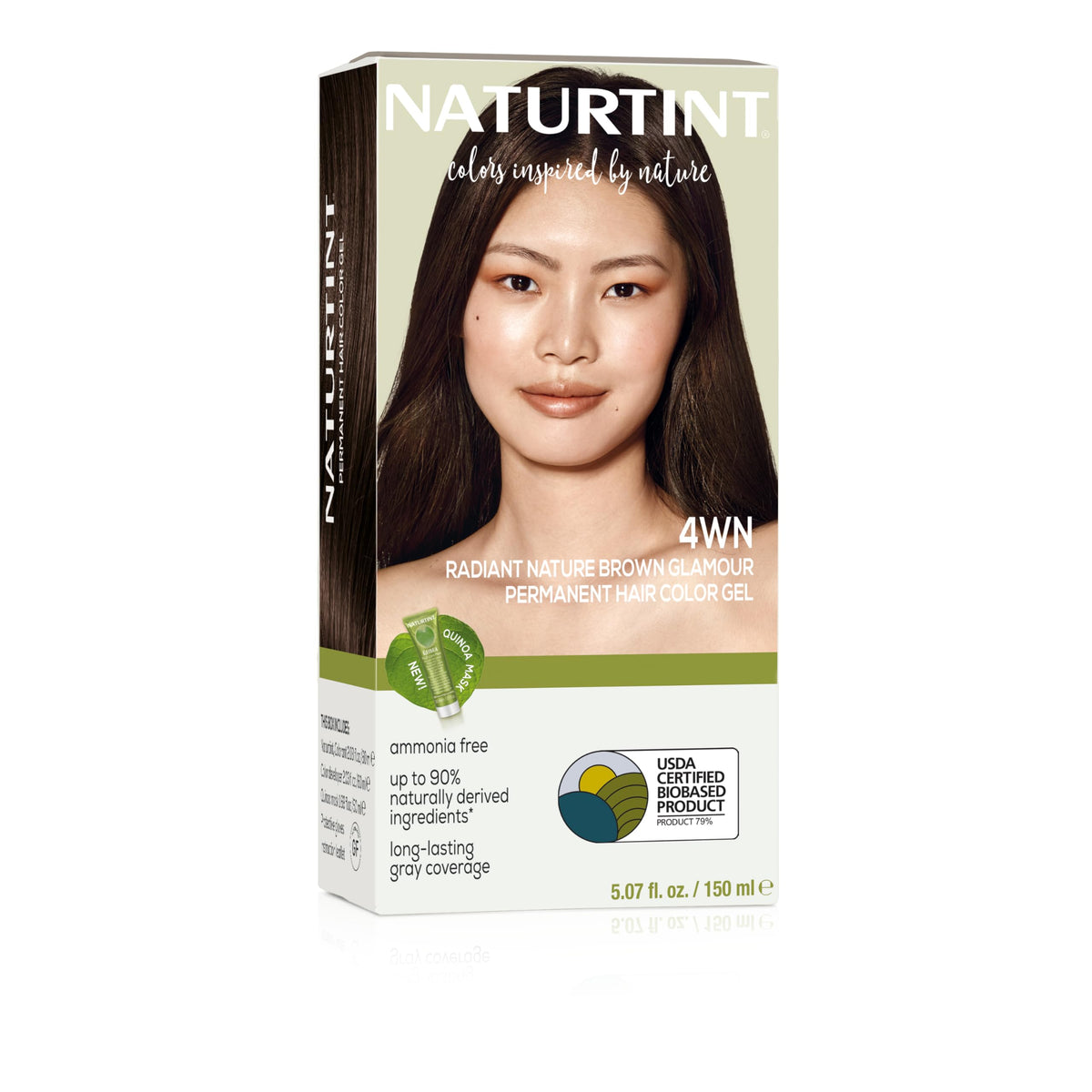 Naturtint 4WN Radiant Nature Brown Hair Colour front view