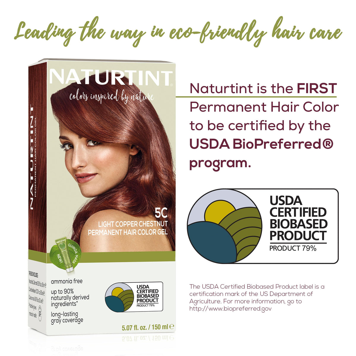 Naturtint 5C Light Copper Chestnut Hair Colour ingredients list