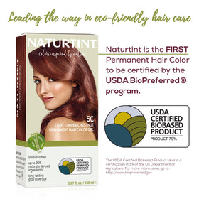 Naturtint 5C Light Copper Chestnut Hair Colour ingredients list