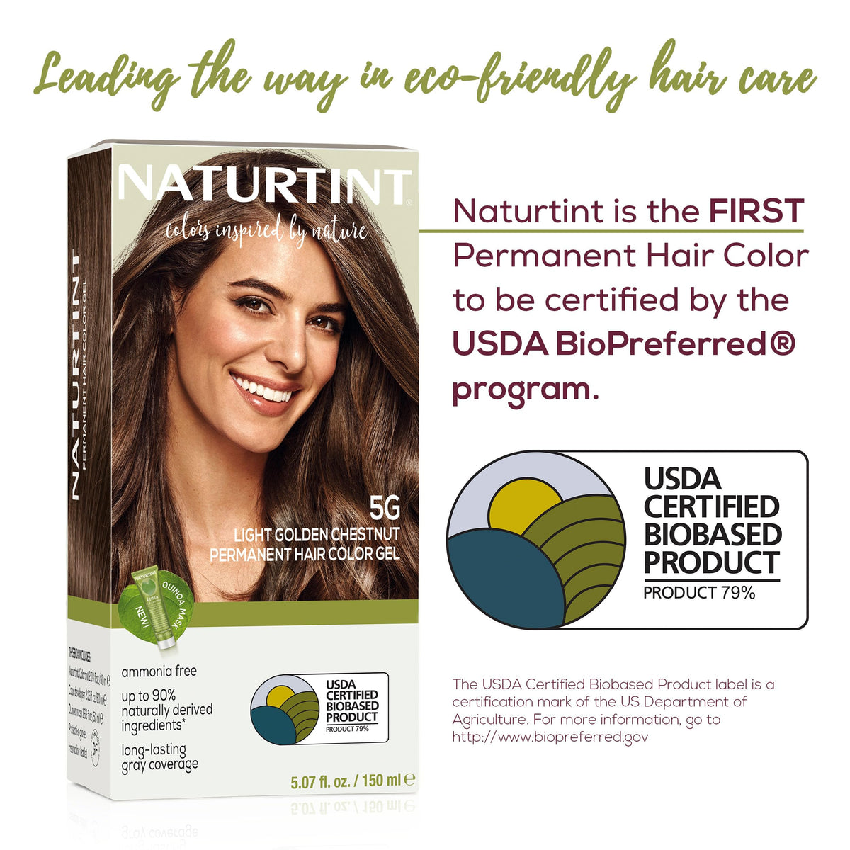 Naturtint 5G Light Golden Chestnut Hair Colour application process