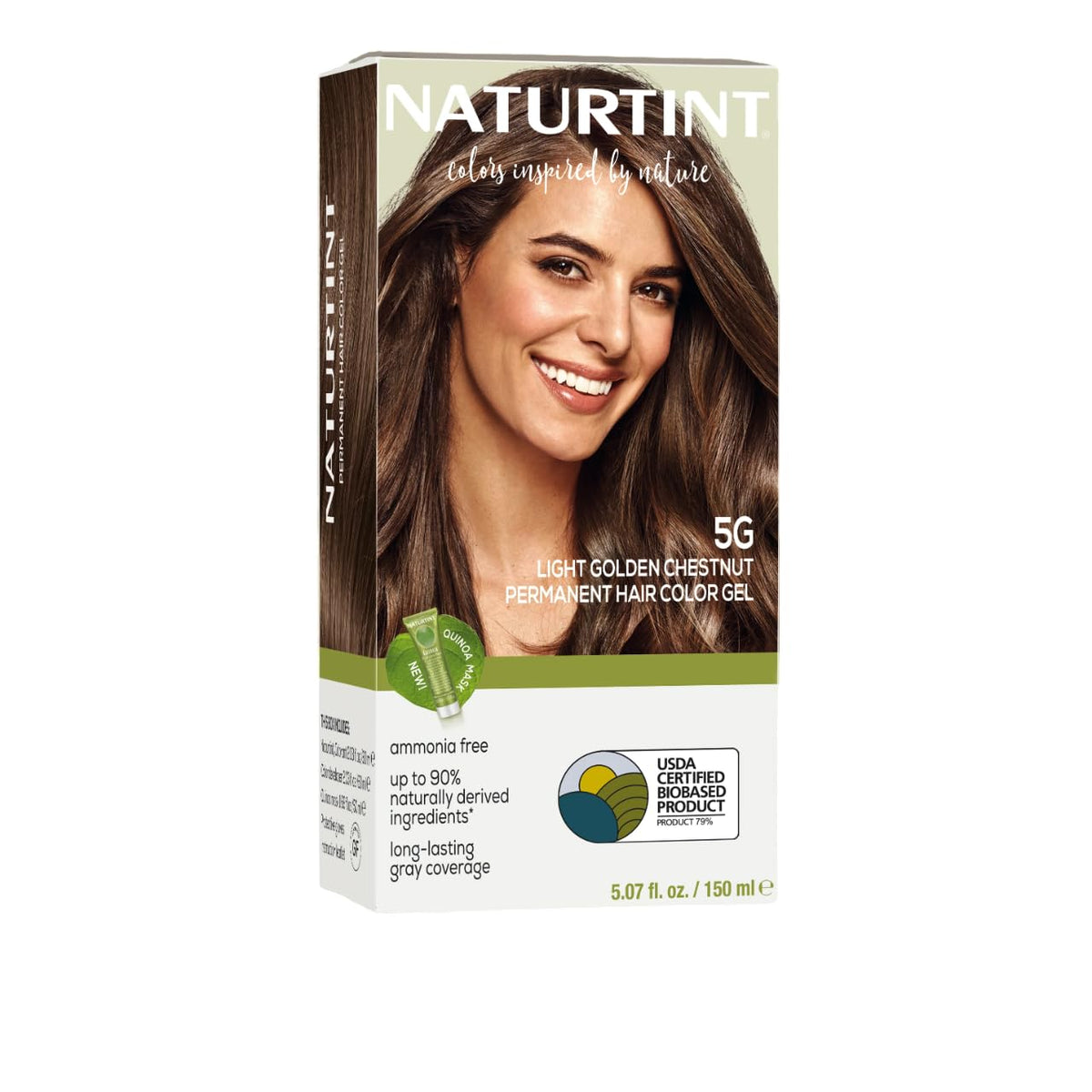 Naturtint 5G Light Golden Chestnut hair colour box front view