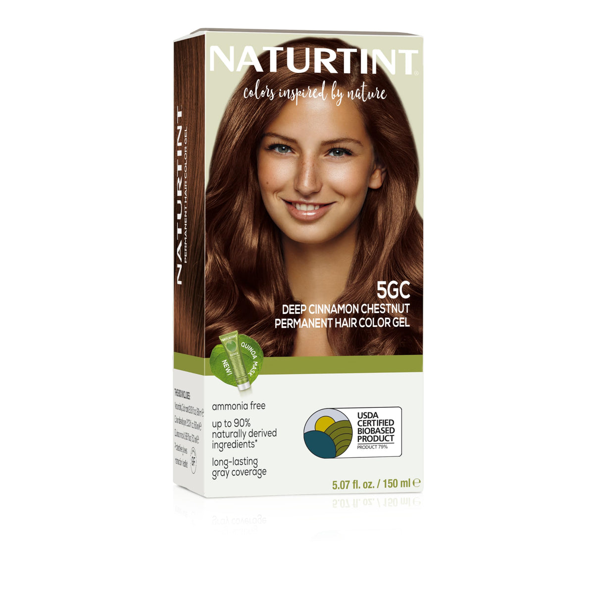 Naturtint 5GC Deep Cinnamon Chestnut Hair Color packaging front view