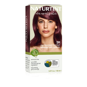 Naturtint 5M Light Mahogany Chestnut Permanent Hair Color packaging front view