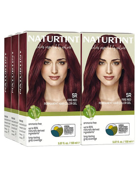 Naturtint 5R Fire Red Permanent Hair Color pack front view